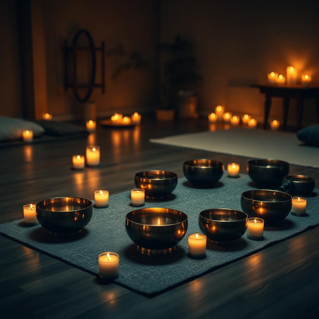 Sound bath and wellness event at The Studio MX